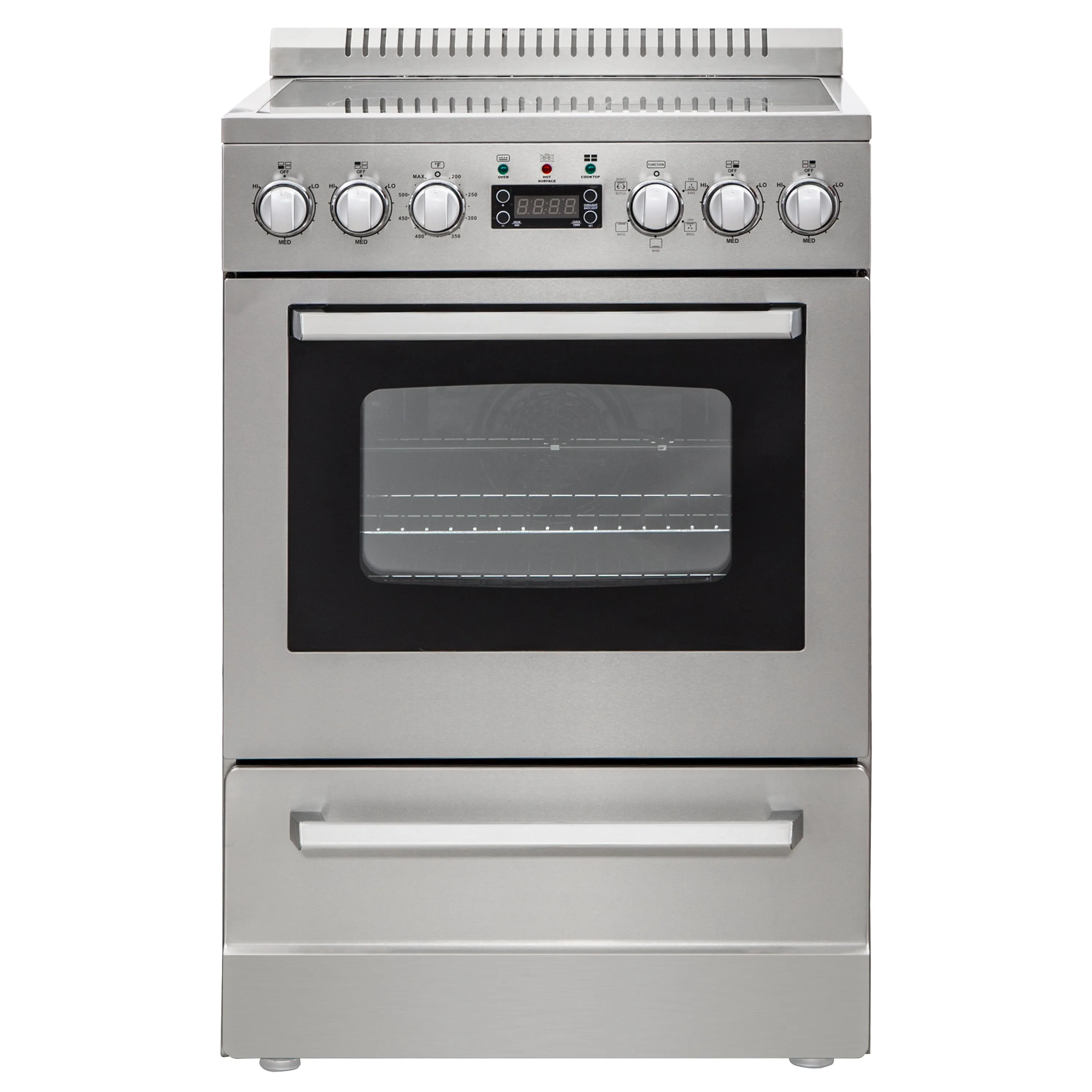 Avanti - DER24P3S. Avanti ELITE Series 24 Electric Range Oven. in Stainless Steel