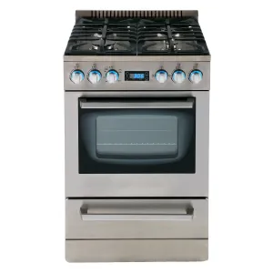 Avanti - DGR24P3S. Avanti ELITE Series 24 Gas Range Oven. in Stainless Steel