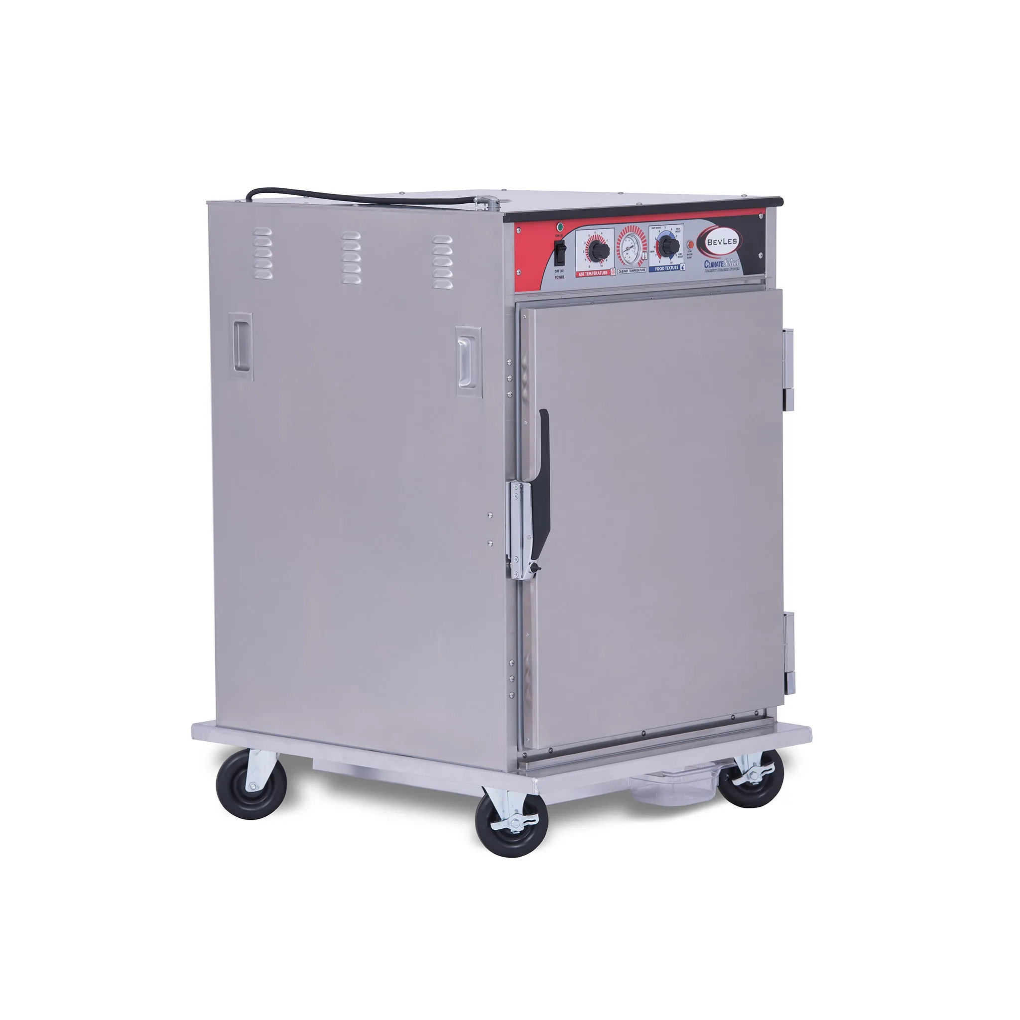 BevLes - HCSS44W61. BevLes Climate Select Half Size Humidity Controlled Insulated Heated Holding Cabinet. Universal Width. 115V. in Silver