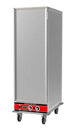 BevLes - HPIS-6836. BevLes Full Size Insulated HPC Proofing & Holding Cabinet. 1 Solid Door. in Silver
