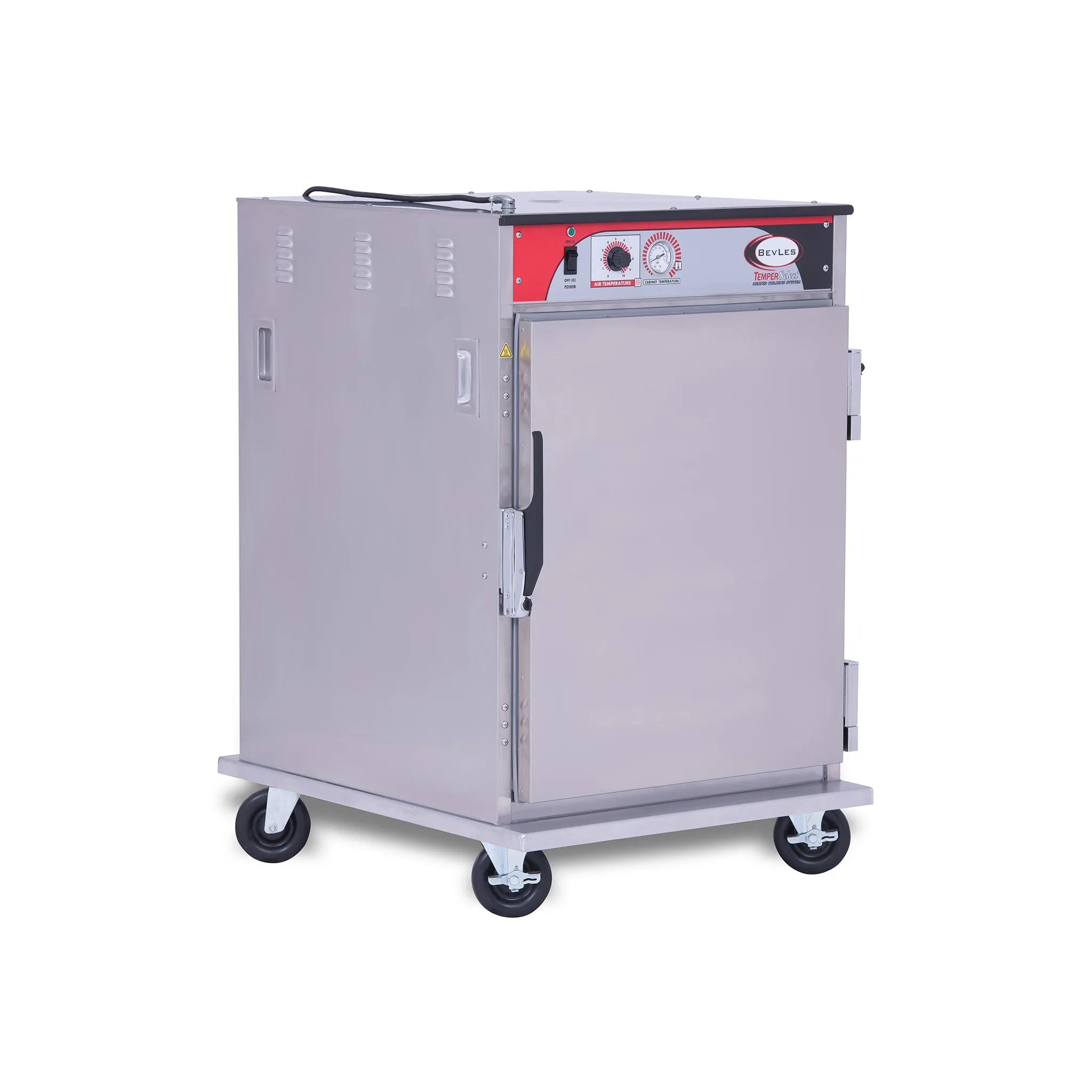 BevLes - HTSS44W64. BevLes Temper Select 1/2 Size Heated Holding Cabinet. Universal Width. 230V. in Silver