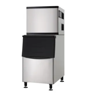 Chef AAA - A350K. Commercial 350 lb Ice Cube Maker Ice Machine with Bin Air Cooled