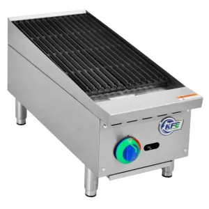 Chef AAA - KF-CB12-M. Commercial 12 Radiant Charbroiler Countertop Gas
