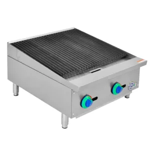 Chef AAA - KF-CB24-M. Commercial 24 Radiant Charbroiler Countertop  Gas