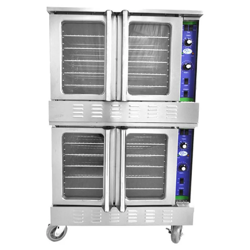 Chef AAA - KF-DDCOG. Commercial Double Deck Convection Oven Natural Gas