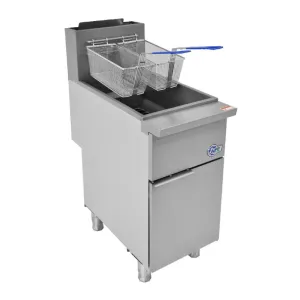 Chef AAA - KF-F4-NG. Commercial 50lbs Deep Fryer 4 Tube Natural Gas