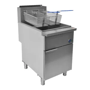Chef AAA - KF-F5S-NG. Commercial 70-100lbs Deep Fryer 5 Tube Natural Gas