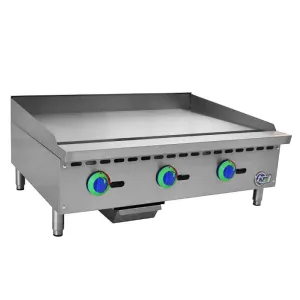 Chef AAA - KF-G36-M. Commercial 36 Griddle Countertop Gas
