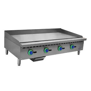 Chef AAA - KF-G48-M. Commercial 48 Countertop Gas Griddle