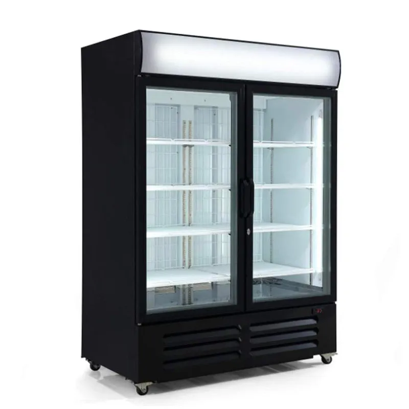 Chef AAA - KPF-49BG. Commercial 54 2 Glass Door Freezer 43 cu. ft.