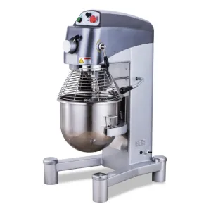 Chef AAA - MX-CN-0040. Commercial 40 Quart Mixer with Guard. 3 attachments and Timer