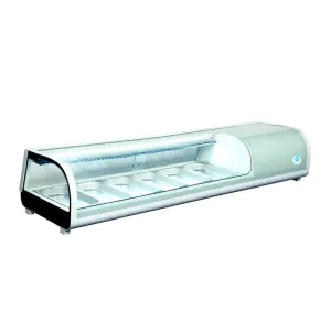 Chef AAA - RTS-62L. Commercial 60 Refrigerated Sushi Display Case NSF