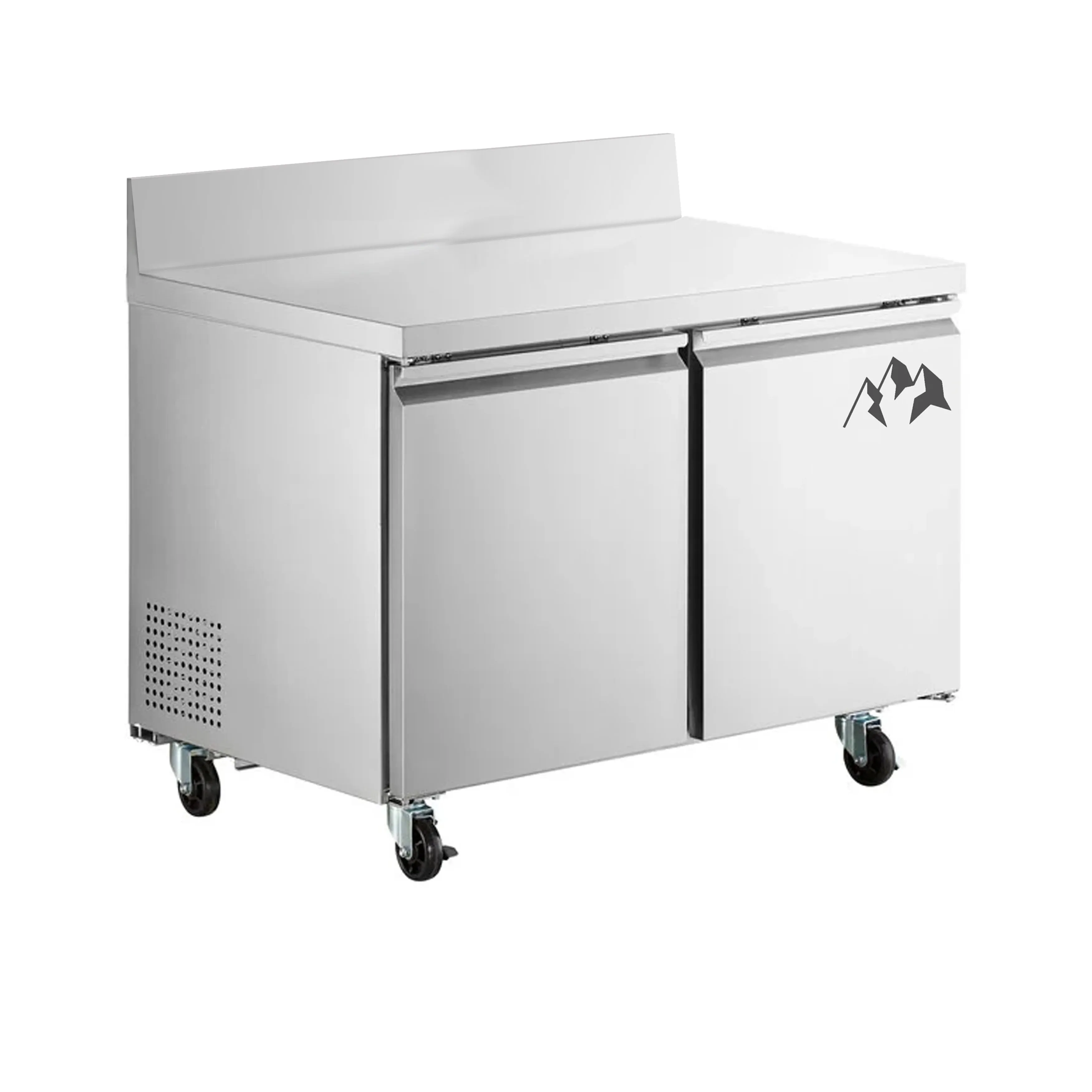 Chef AAA - SS-UCSG-48F-HC. Commercial 48 Undercounter Freezer with Splash Guard 12 cu.ft.