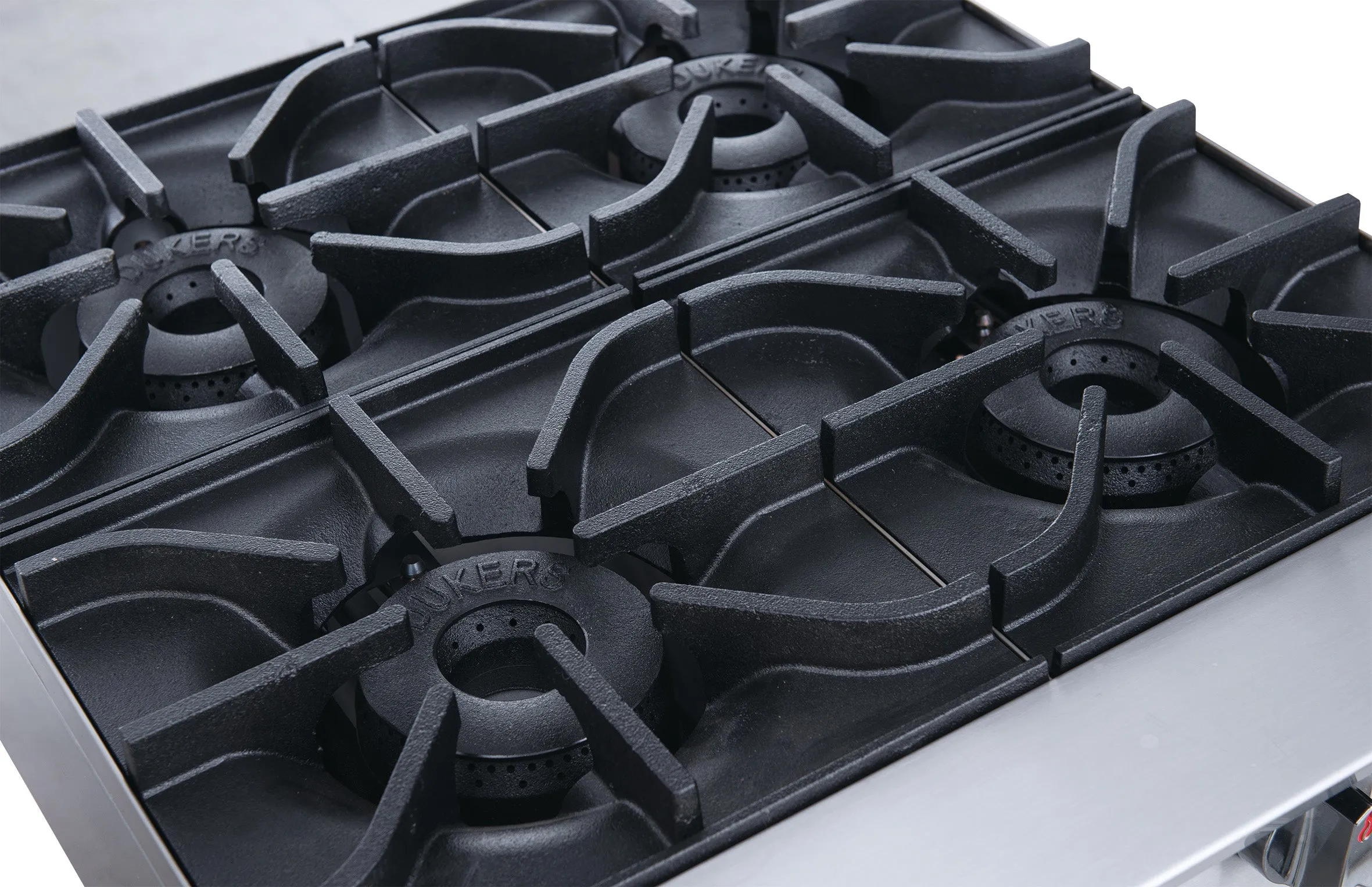Chef AAA - TCHPA48 Commercial 48 Hot Plate with 8 Burners NG