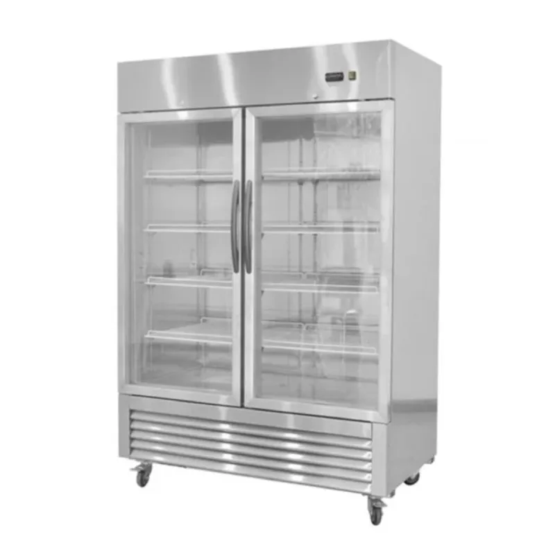 Chef AAA - TF-49BG 55 2 Glass Door Reach-in Freezer 40.7 cu. ft.