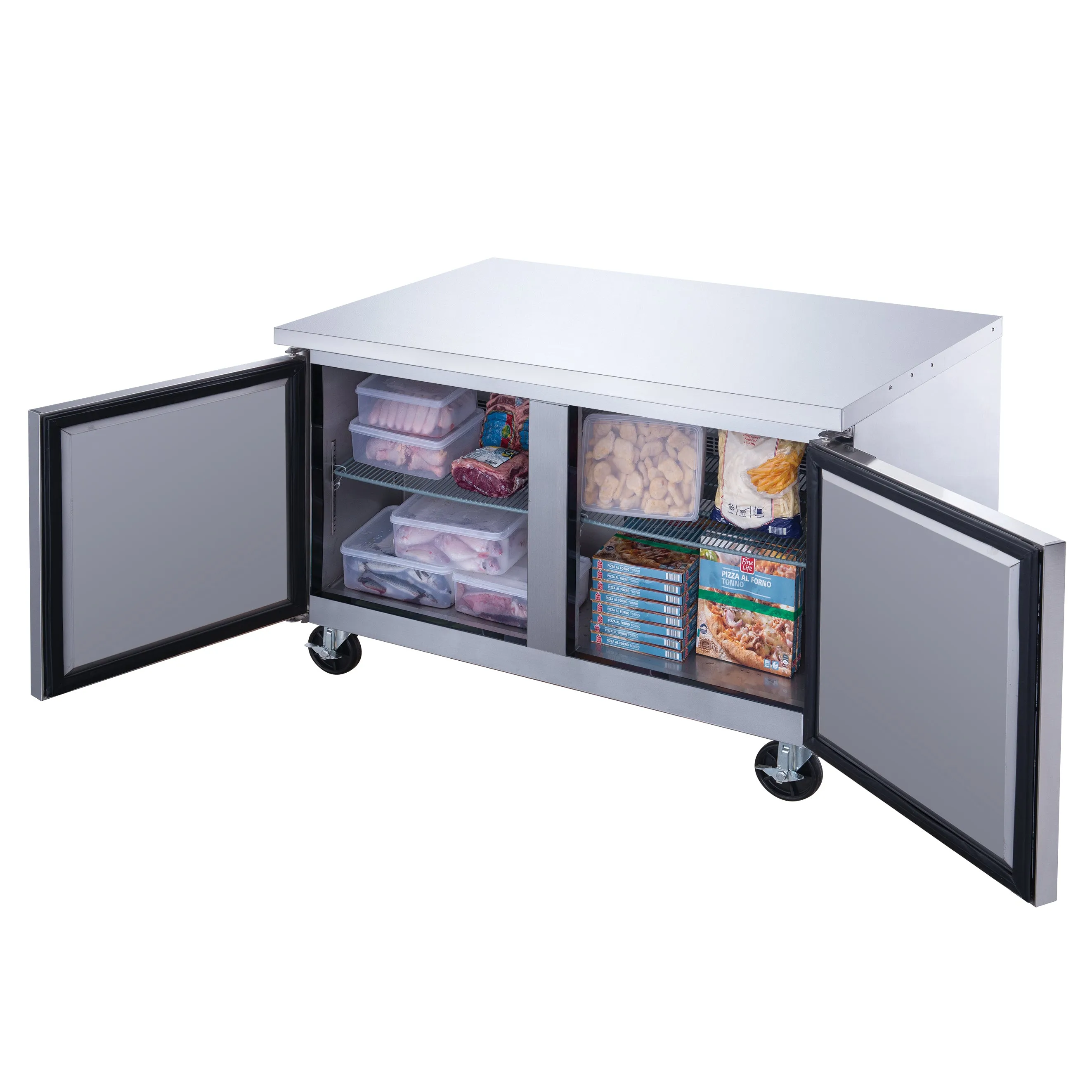 Chef AAA - TUC48R Commercial 48 Undercounter Worktop Refrigerator 12.2 cu.ft. NSF