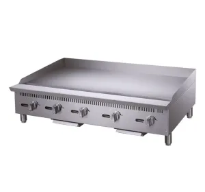Dukers - DCGM60 60 NG/LP Gas Manual Countertop Griddle