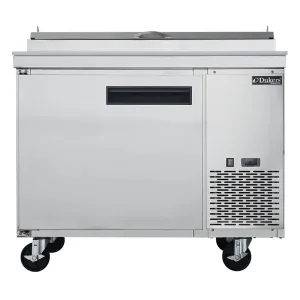 Dukers - DPP44. Commercial 44 6 pan Pizza Prep Table Refrigerator