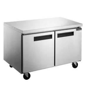 Dukers - DUC60F. Commercial 60 Undercounter Freezer 24cu.ft. NSF