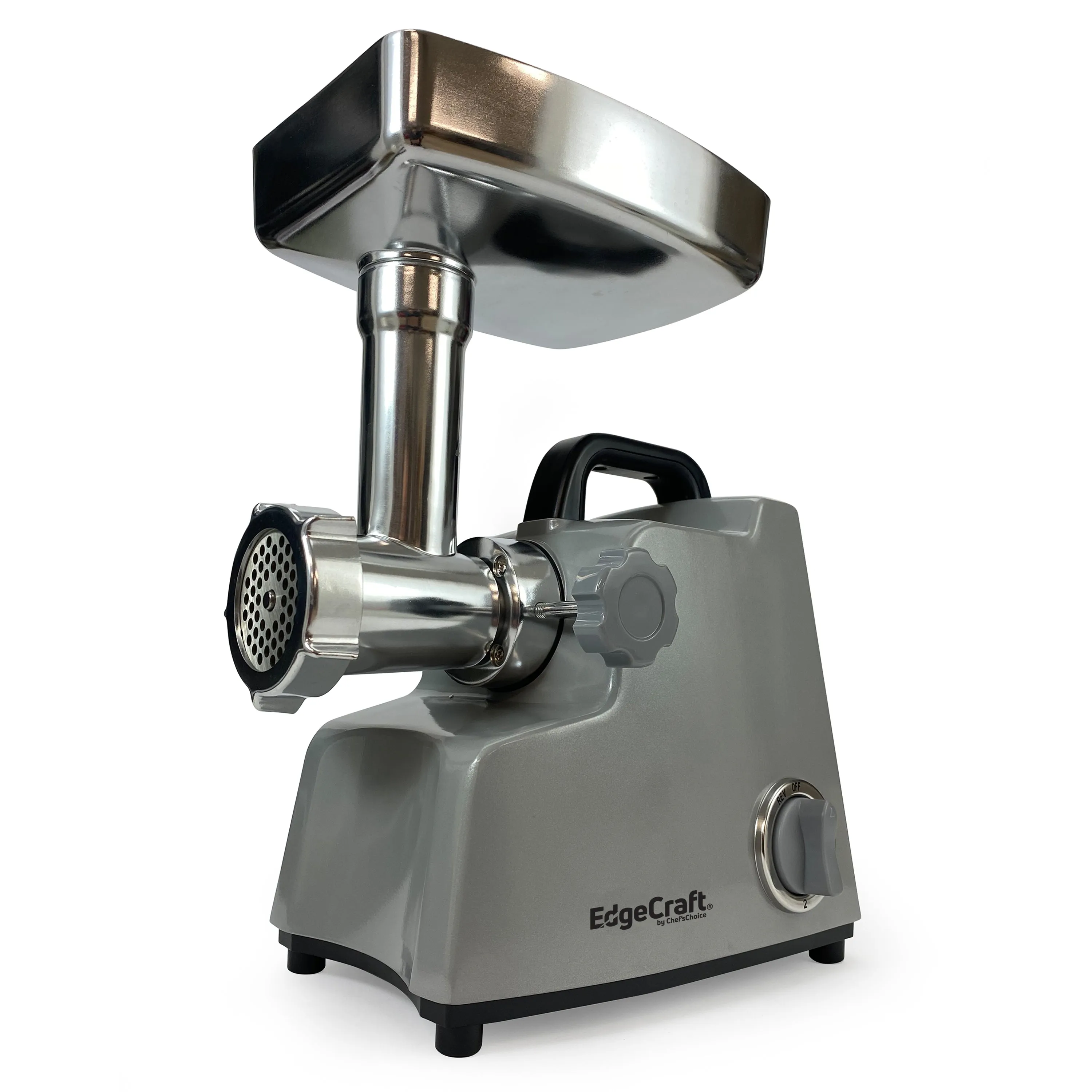 EdgeCraft - GNE720GY13. EdgeCraft Model E720 Professional Large Capacity Meat Grinder. in Stainless Steel