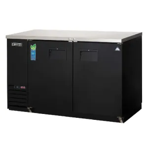 Everest - EBB59. Commercial 57 Two Section Back Bar Refrigerator Cooler 20 cu. ft.