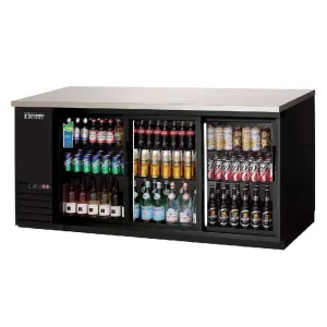 Everest - EBB90G-SD. Commercial 89 Back Bar Refrigerator Cooler