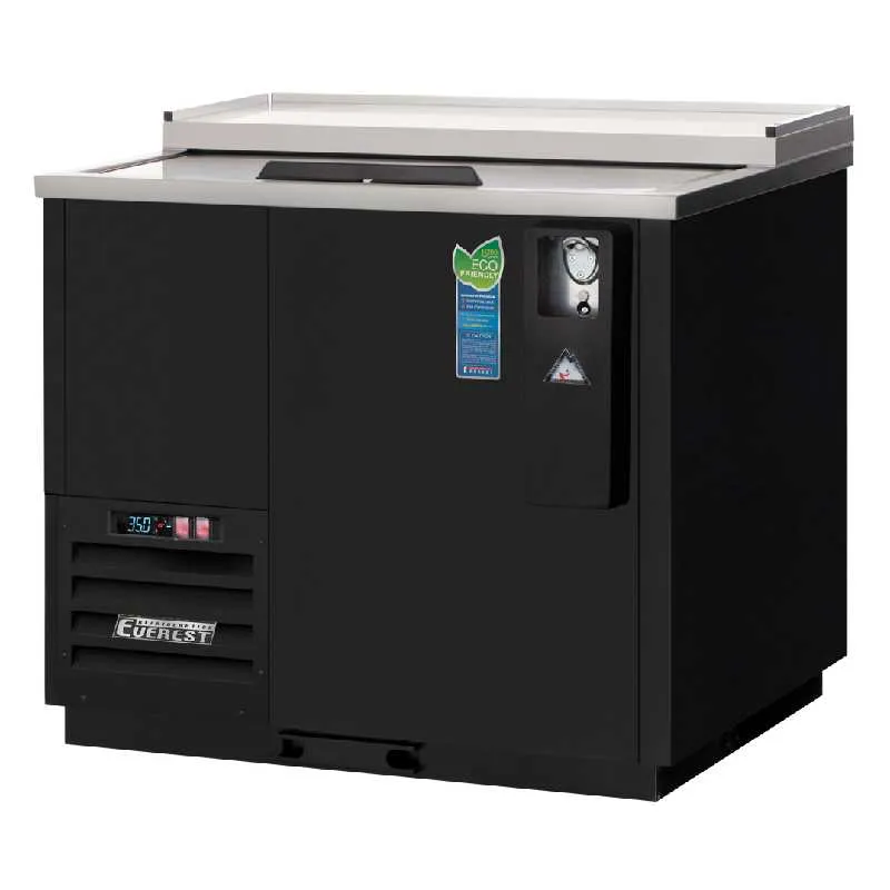 Everest - EBC37. Commercial 36 Horizontal Bottle Cooler 11 cu.ft.