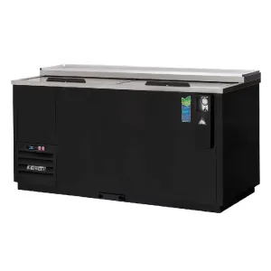 Everest - EBC65. Commercial 65 Horizontal Bottle Cooler 21cu.ft.