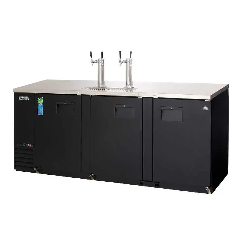 Everest - EBD4. Commercial 89 Keg Refrigerator Direct Draw Cooler Beer Dispenser