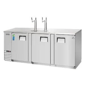 Everest - EBD4-SS. Commercial 89 Keg Refrigerator Direct Draw Cooler Beer Dispenser