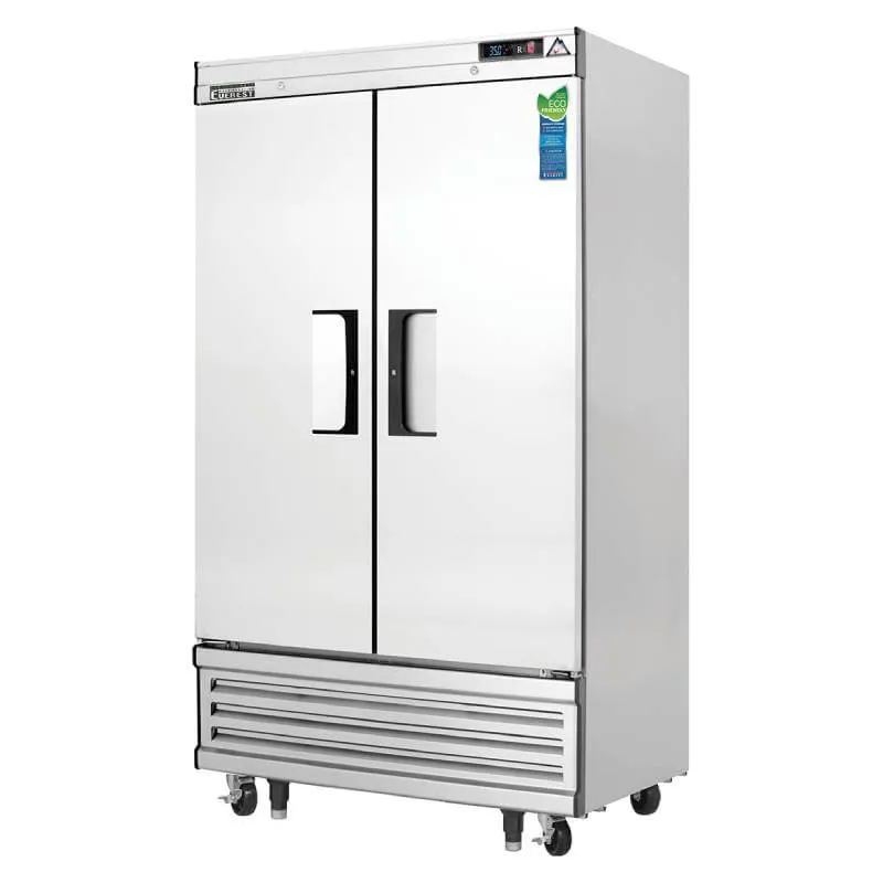 Everest - EBSRF2. Commercial 49 2 Solid Door Reach-In Refrigerator Freezer 42 cu.ft.
