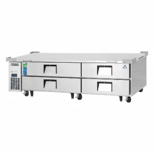 Everest - ECB82-86D4 Commercial 86 Chef Base Refrigerator 4 Drawers