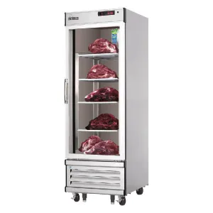 Everest - EDA1 Commercial 29 Glass Door Meat Aging Thawing Cabinet Refrigerator