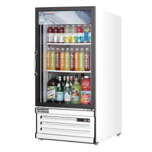 Everest - EMGR8. Commercial 24 1 Swing Glass Door Merchandiser Refrigerator 8 cu. ft.