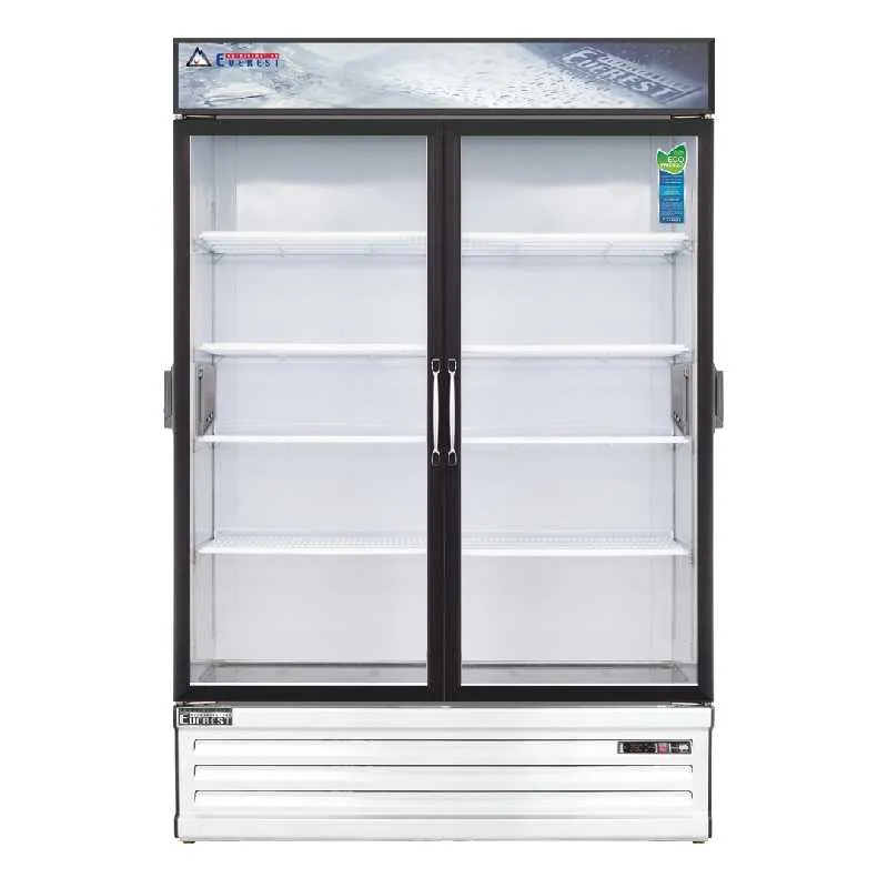 Everest - EMSGR48C. Commercial 53 2 Swing Glass Door Chromatography Merchandiser Refrigerator 50 cu. ft.