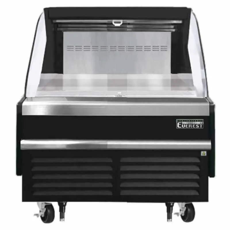 Everest - EOMH-36-B-35-S. Commercial 37 Horizontal Open Air Display Merchandiser