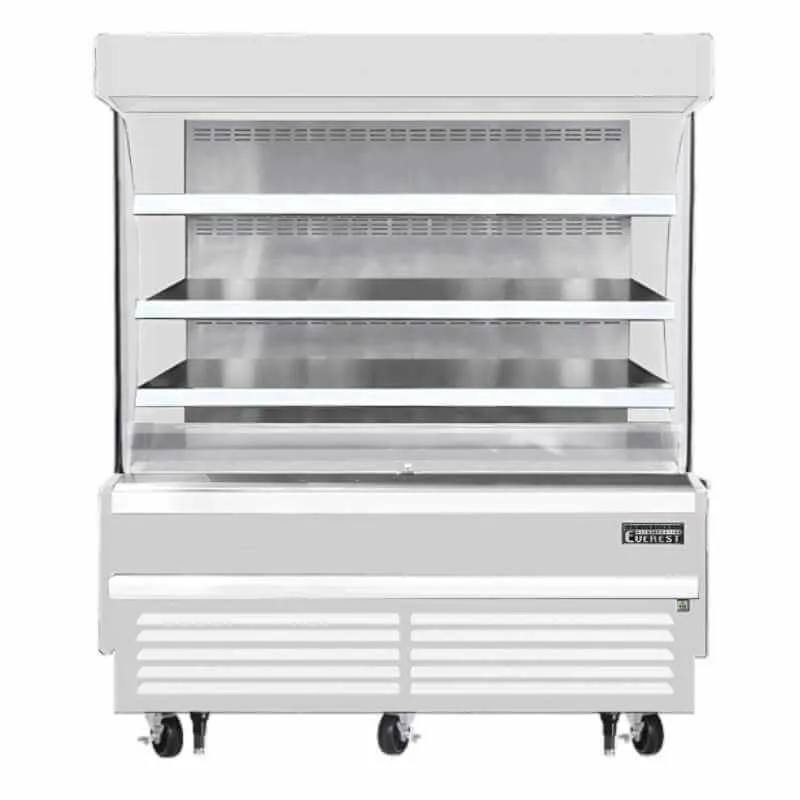 Everest - EOMV-60-W-28-S. Commercial 60 Vertical Open Air Display Merchandiser