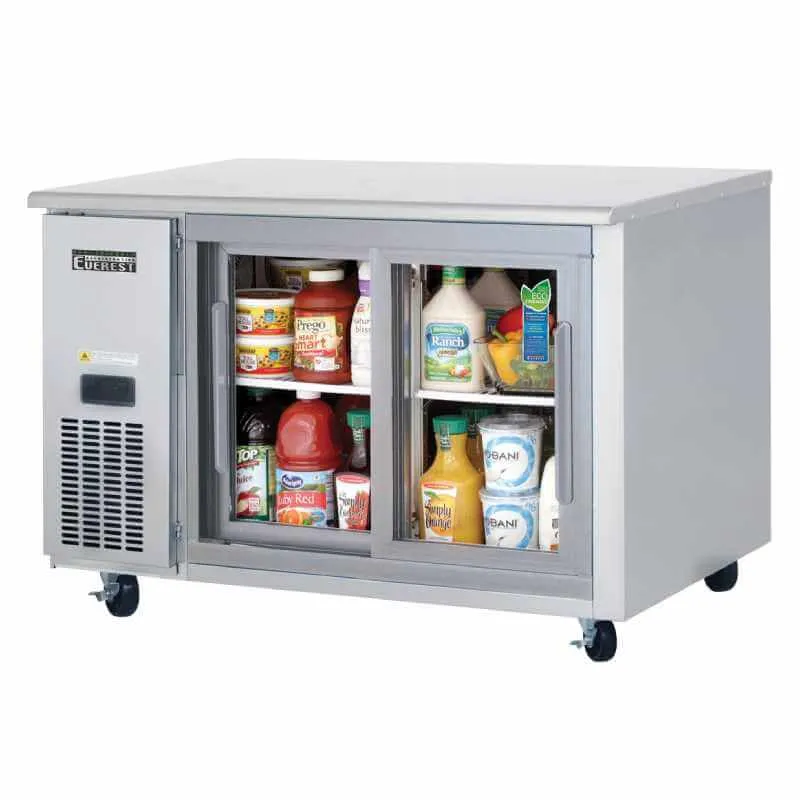 Everest - ETGSR2. Commercial 47 Undercounter Worktop Refrigerator