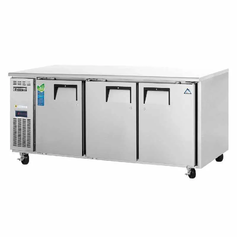 Everest - ETR3. Commercial 71 Undercounter Worktop Refrigerator