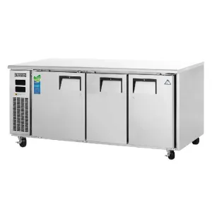 Everest - ETRF3. Commercial 71 Undercounter Worktop Dual Temperature Refrigerator Freezer