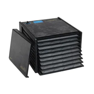 Excalibur - 2900ECB. Excalibur 400W Black Electric Food Dehydrator. 15 Sq Ft Drying Space. 9 Trays. Adjustable Thermostat