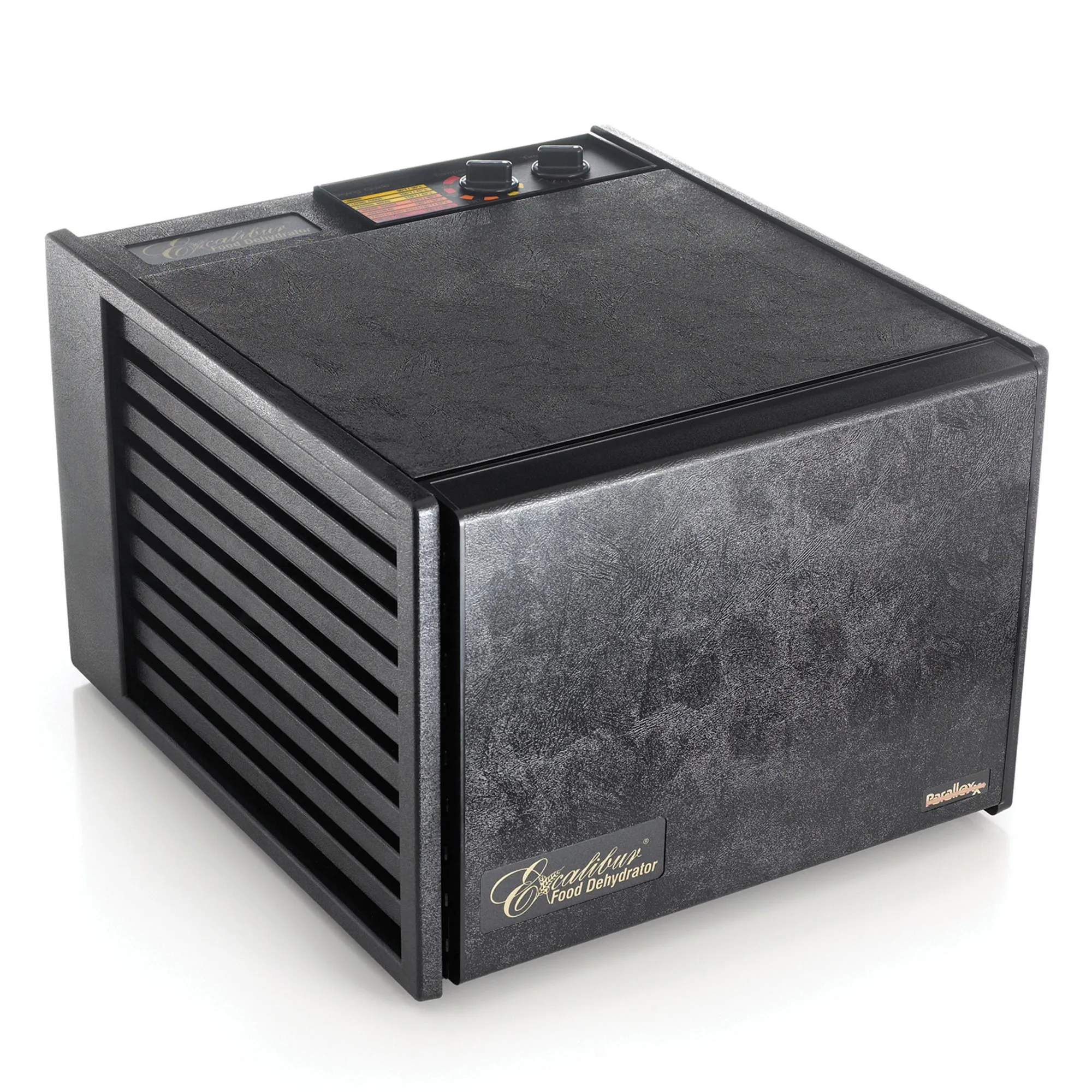 Excalibur - 3926TB. Excalibur 9-Tray Food Dehydrator with 26-HR Timer and Adjustable Thermostat. in Black
