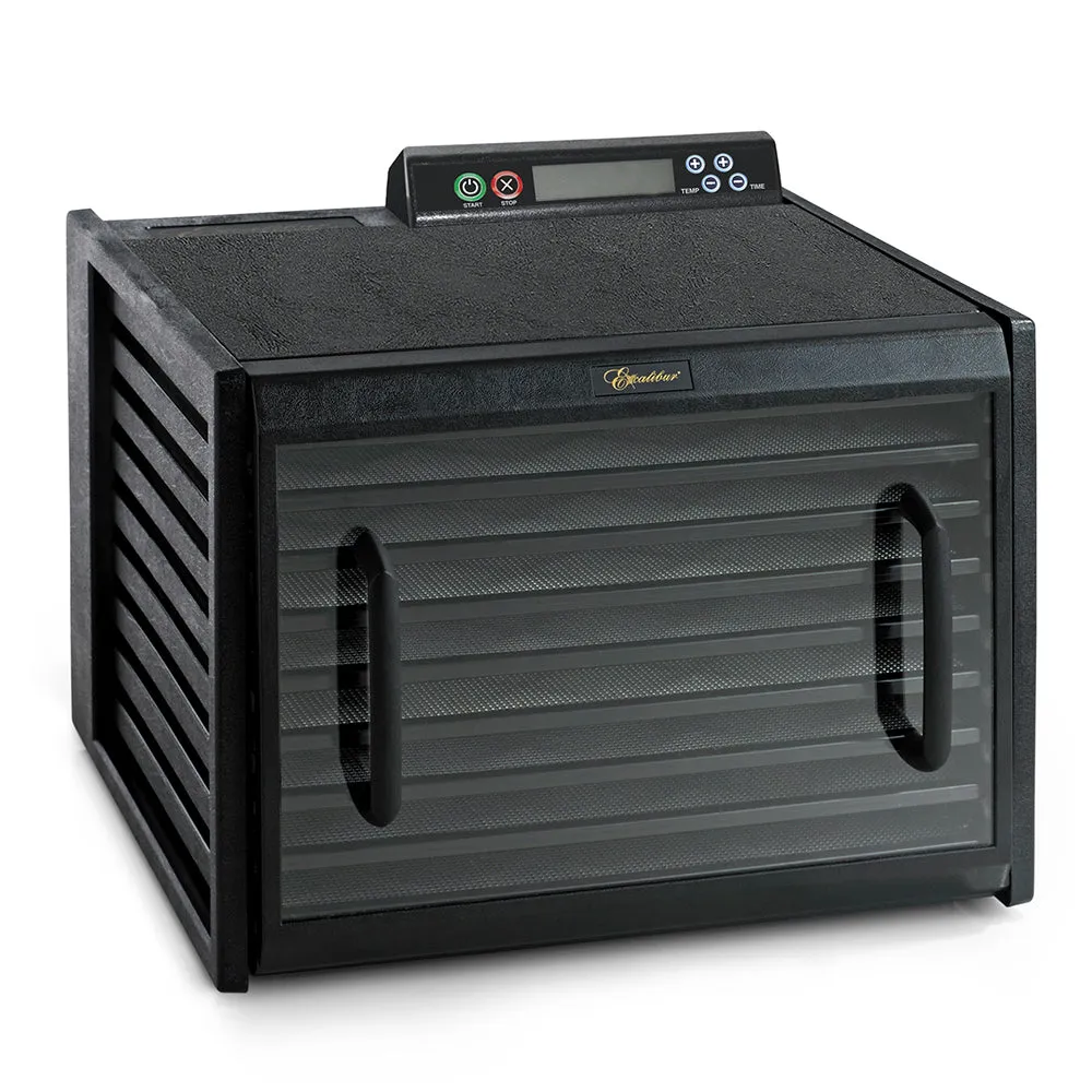 Excalibur - 3948CDB. Excalibur 9-Tray Food Dehydrator with Digital 48-HR Timer and Adjustable Thermostat. in Black