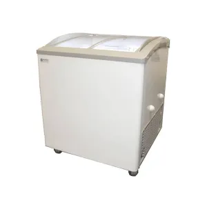 Excellence Industries - VB-2HC. 28 Commercial Chest Freezer 2 Curve Glass Door  6.3 cu. ft.