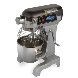 General - GEM110. General Foodservice Planetary Stand Mixer. 10 Quart. Three (3) Speed. in Stainless Steel