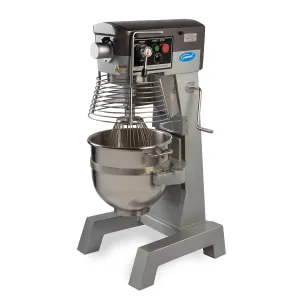 General - GEM130. General Foodservice Planetary Stand Mixer. 30 Quart Commercial Bench Mixer. Three (3) Speed. in Stainless Steel