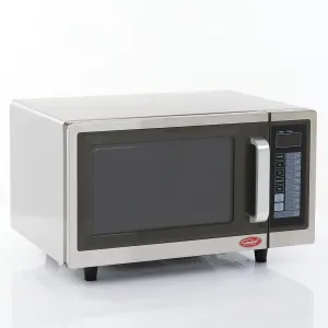General - GEW1000E. General Foodservice Commercial Microwave with Digital Touch Pad. 120V/1.000W. in Stainless Steel