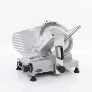 General - GSE012. General Foodservice Manual Commercial Food Slicer. 12 Inch Knife. Medium to Heavy Duty. in Stainless Steel