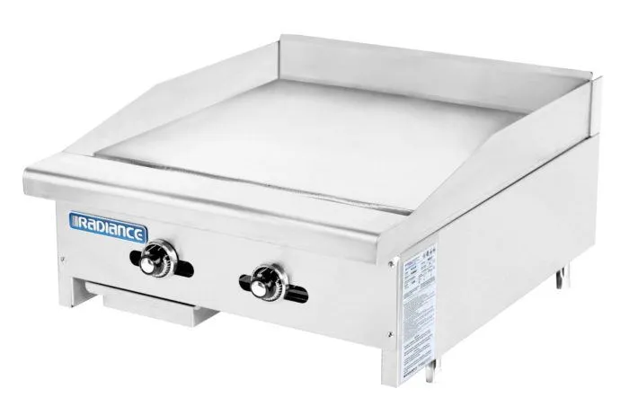 Gk & Radiance - TATG-24 . Griddle. Thermostat. 24 Wide