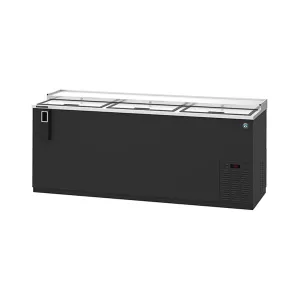 Hoshizaki - CC80. Commercial 80 Black Horizontal Bottle Cooler 24.67cu.ft.